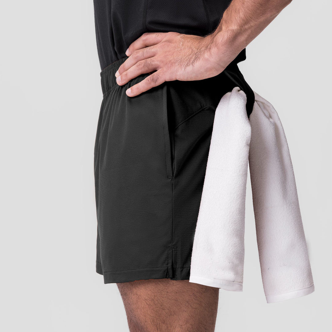 Herre Åndbare Træningsshorts med sidelommer med lynlås Stilla