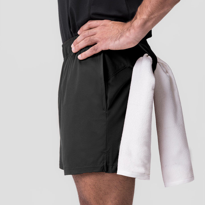 Herre Åndbare Træningsshorts med sidelommer med lynlås Stilla