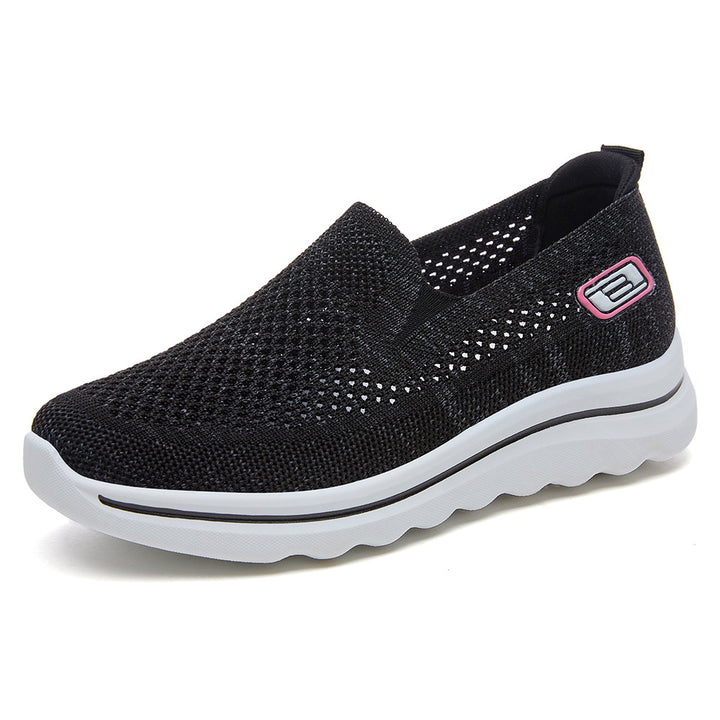 Dame åndbare Slip-On Sneakers Stilla