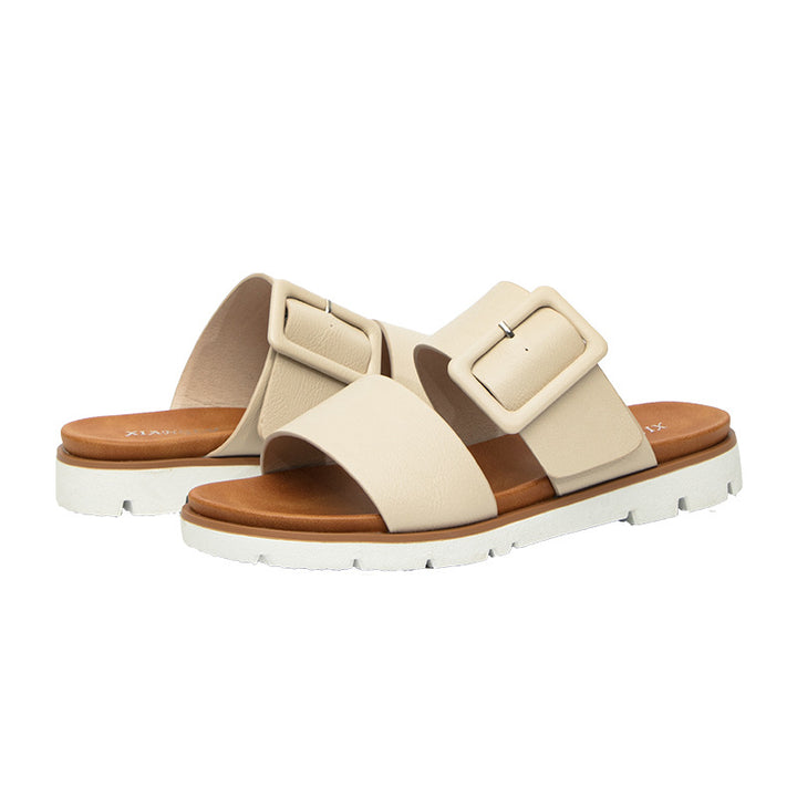 Dame sandaler med moderne spænde Stilla