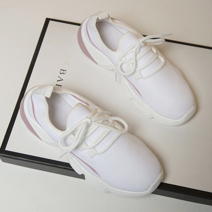 Dame åndbare sneakers med støddæmpende sål og elastisk overdel Stilla