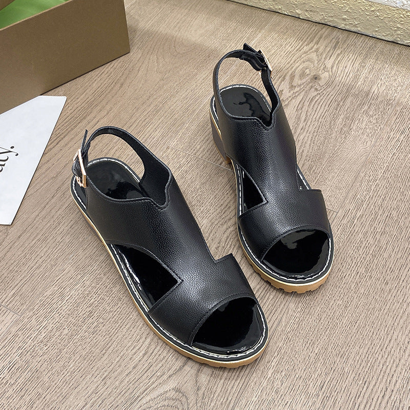 Dame Komfortable Sling-sandaler med skridsikker sål og elegant design Stilla