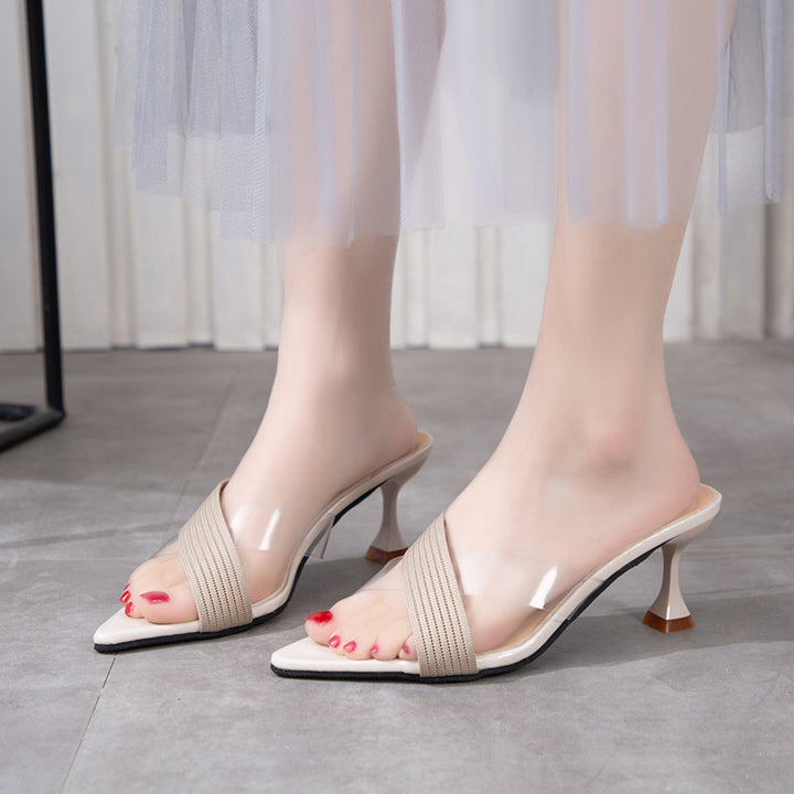 Dame mode Slingback-pumps med et stilfuldt snit og elegant remdesign Stilla