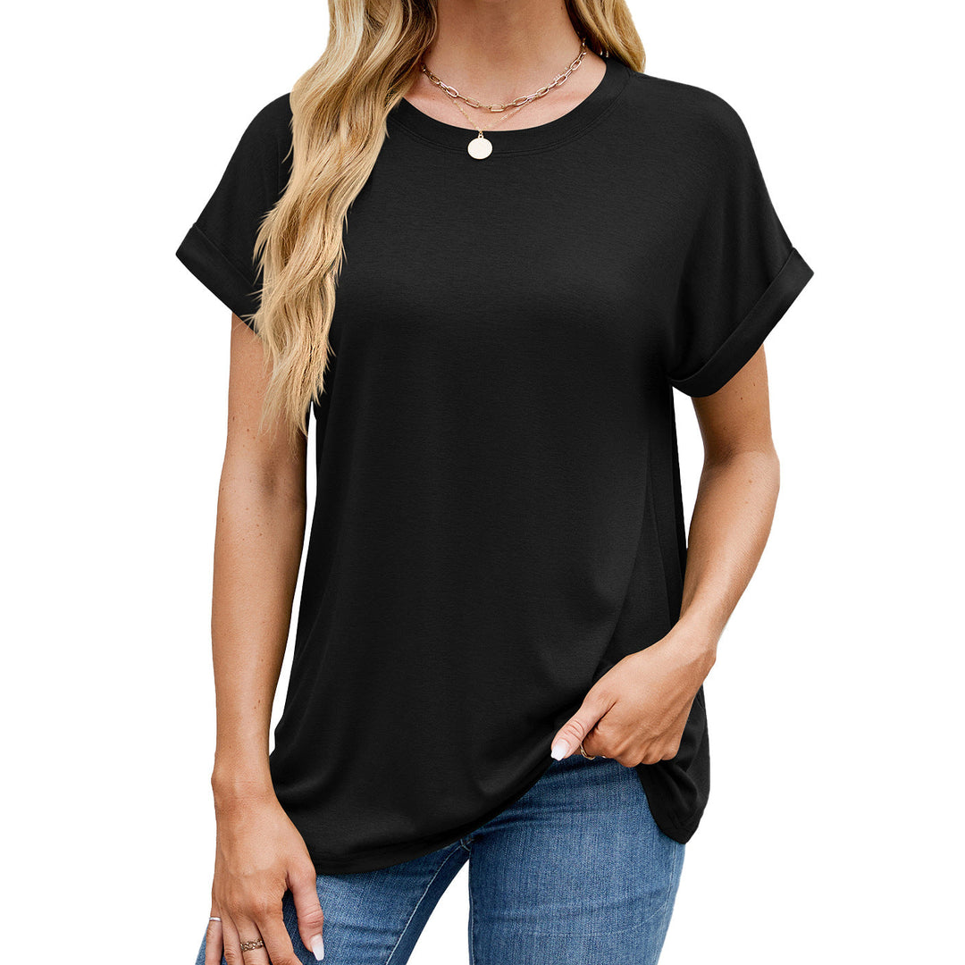 Stilla | Essential Plain Solid Rund Løs Tee