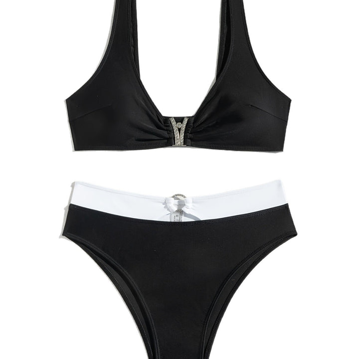 Dame bikini med moderne ringdetalje og raffineret snit Stilla