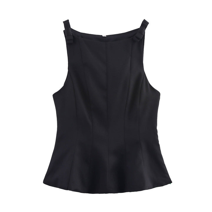 Femme Taljeret Peplum Tanktop Stilla