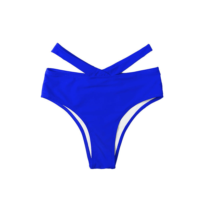 Dame Højt skåret bikiniunderdel med justerbare stropper og elegant snit Stilla