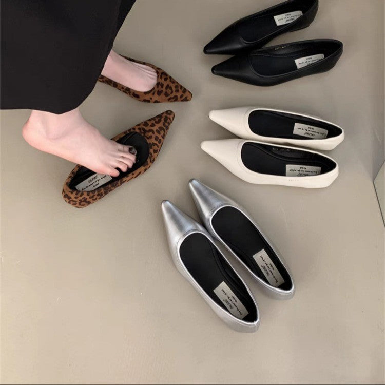 Dame Metallic Spidsesko Stilla