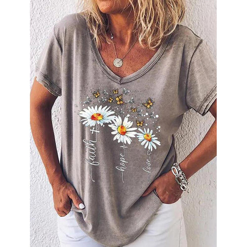 Kvinder inspirerende grafik T-shirt Stilla