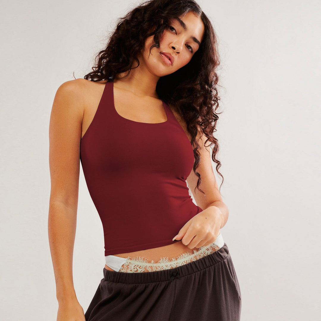 Dame Sporty Tanktop med trendy snit og høj bærekomfort Stilla