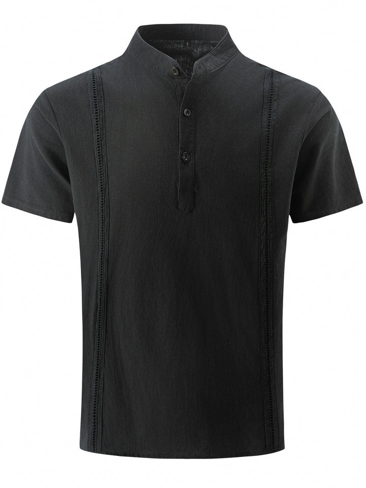 Herrer Kort Skjorte Stilla