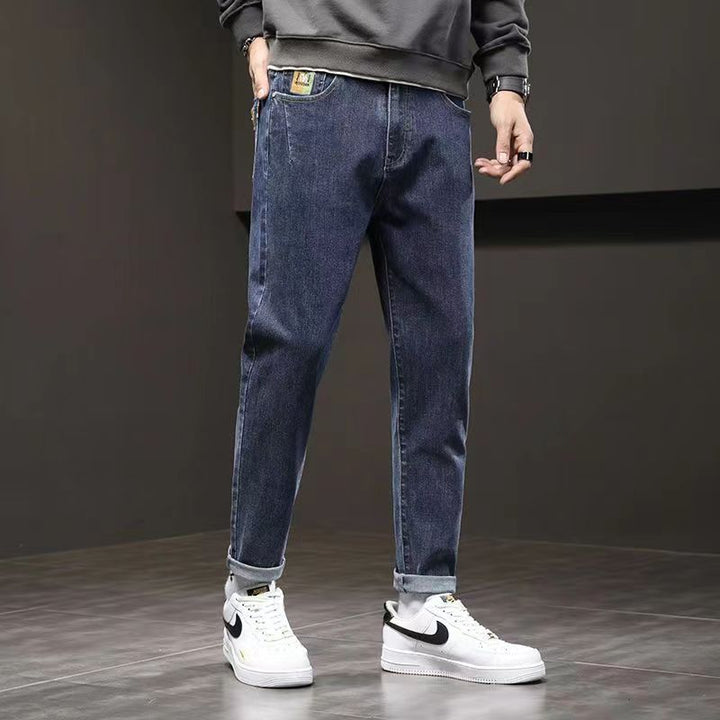 Herrernes robuste denim jeans med afslappet pasform og autentisk vintage-look Stilla