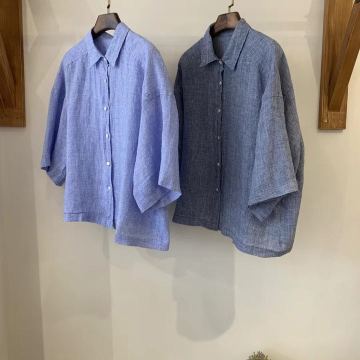 Dame Relaxed Fit Korte Ærmer Blusenshirt Stilla
