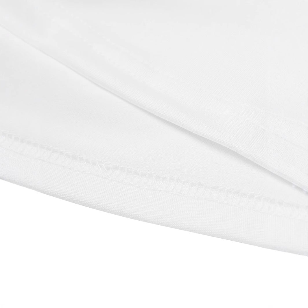 Dame Crop-T-Shirt med kunstnerisk Espresso-motiv og legesyg tekst Skovae