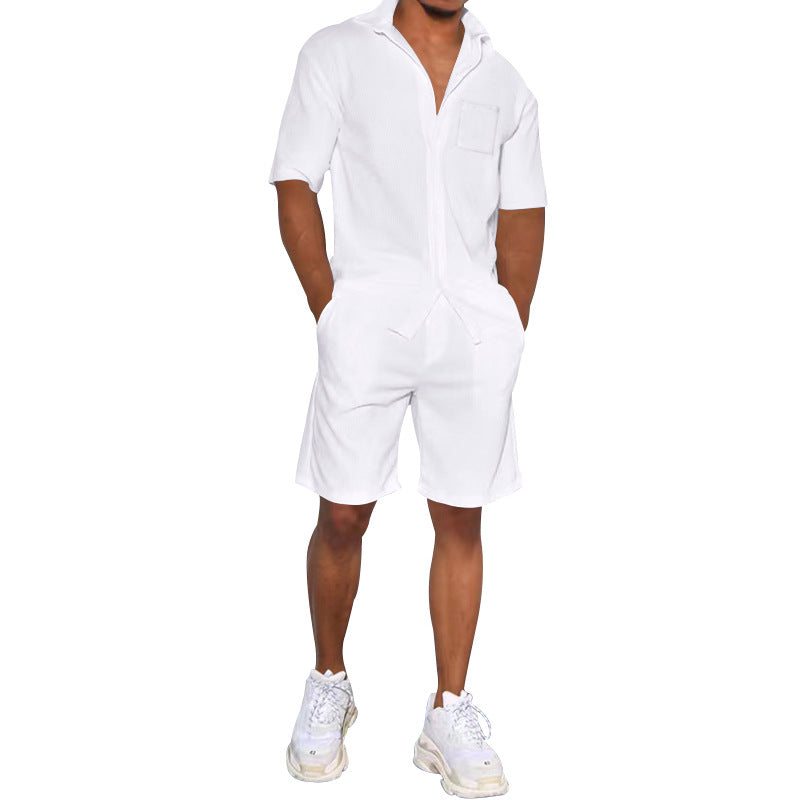 Herren moderigtige overall med praktiske lommer og sporty flair Stilla