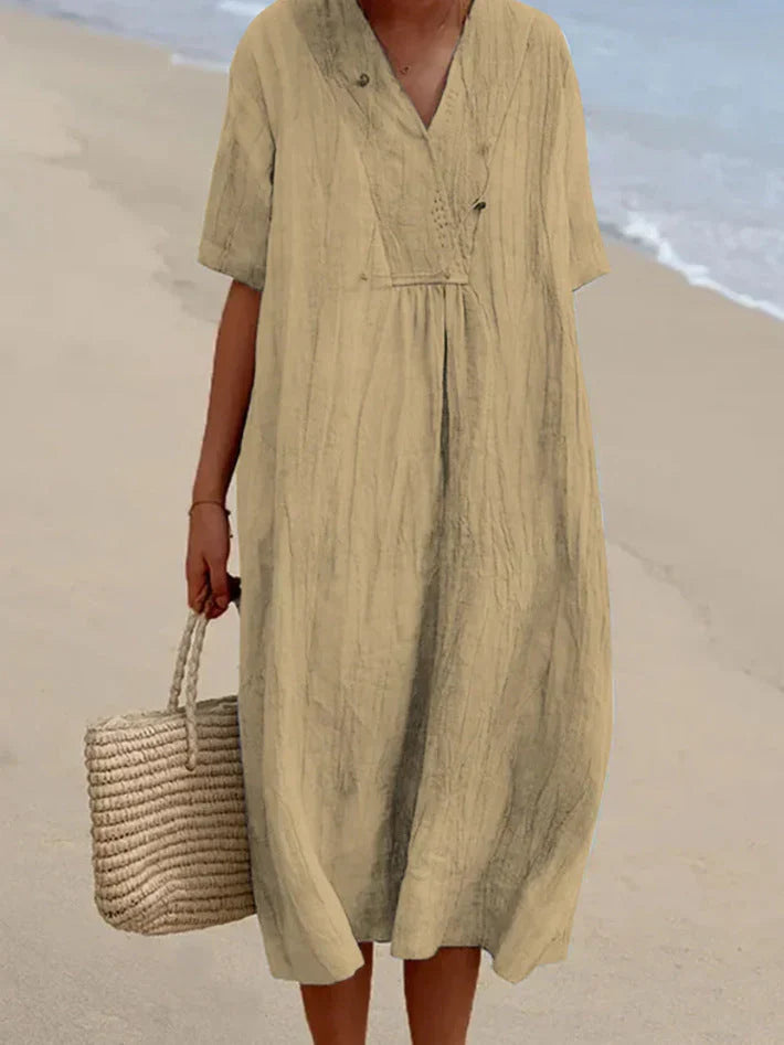 Stilla | Linned Let Sommerkjole
