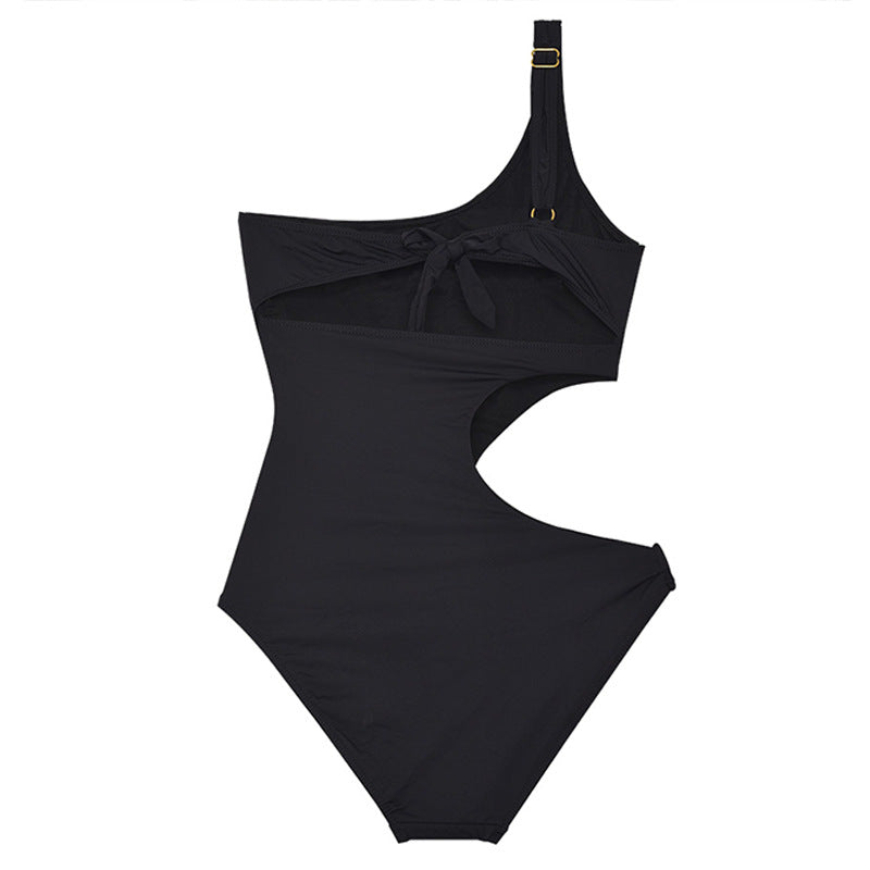 Dame Éntaler badebukser med asymmetrisk snit og moderne cut-outs Stilla