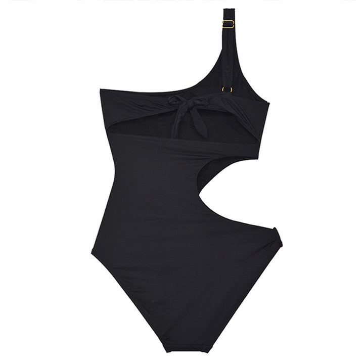 Dame Éntaler badebukser med asymmetrisk snit og moderne cut-outs Stilla