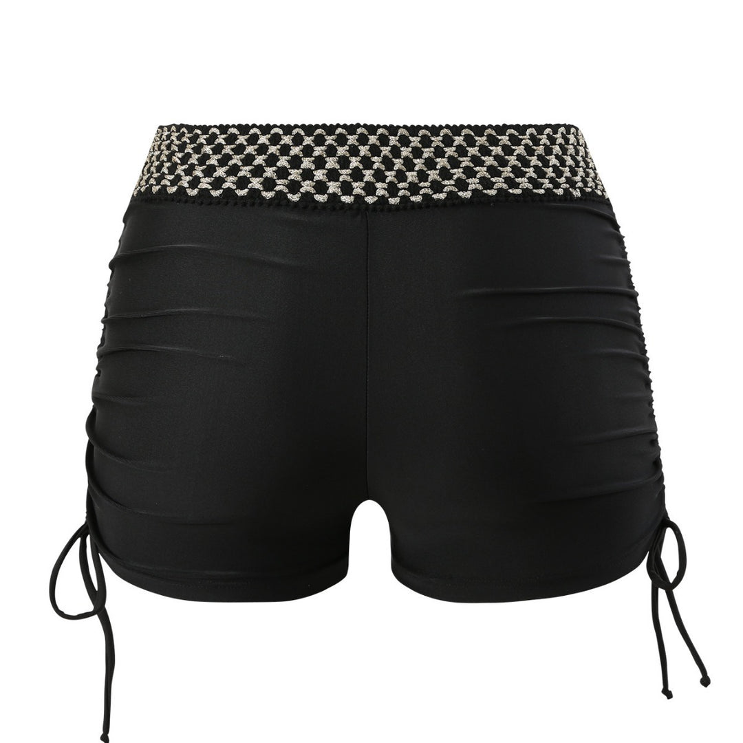 Dame bade-shorts med justerbar talje og elastisk materiale Stilla