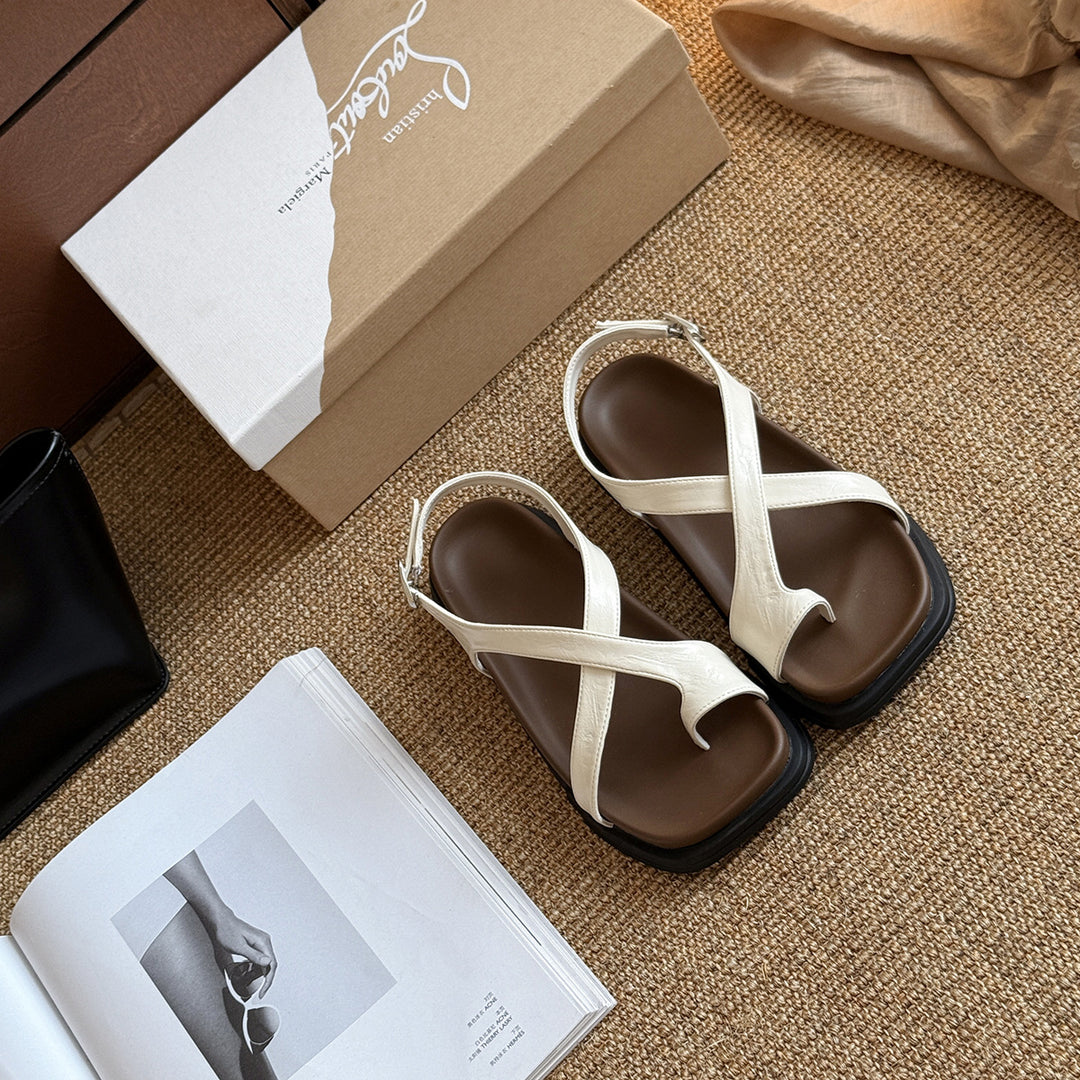 Femme Cross-Strap Komfortsandaler Stilla