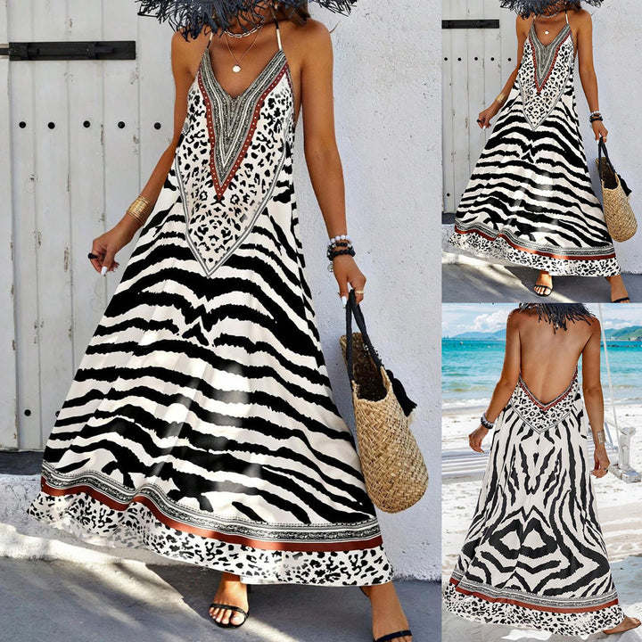 Kvinder Bohemian Chic Maxi Kjole Stilla