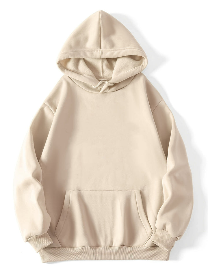 Dame Oversized Hættetrøje med Kængurulomme Stilla