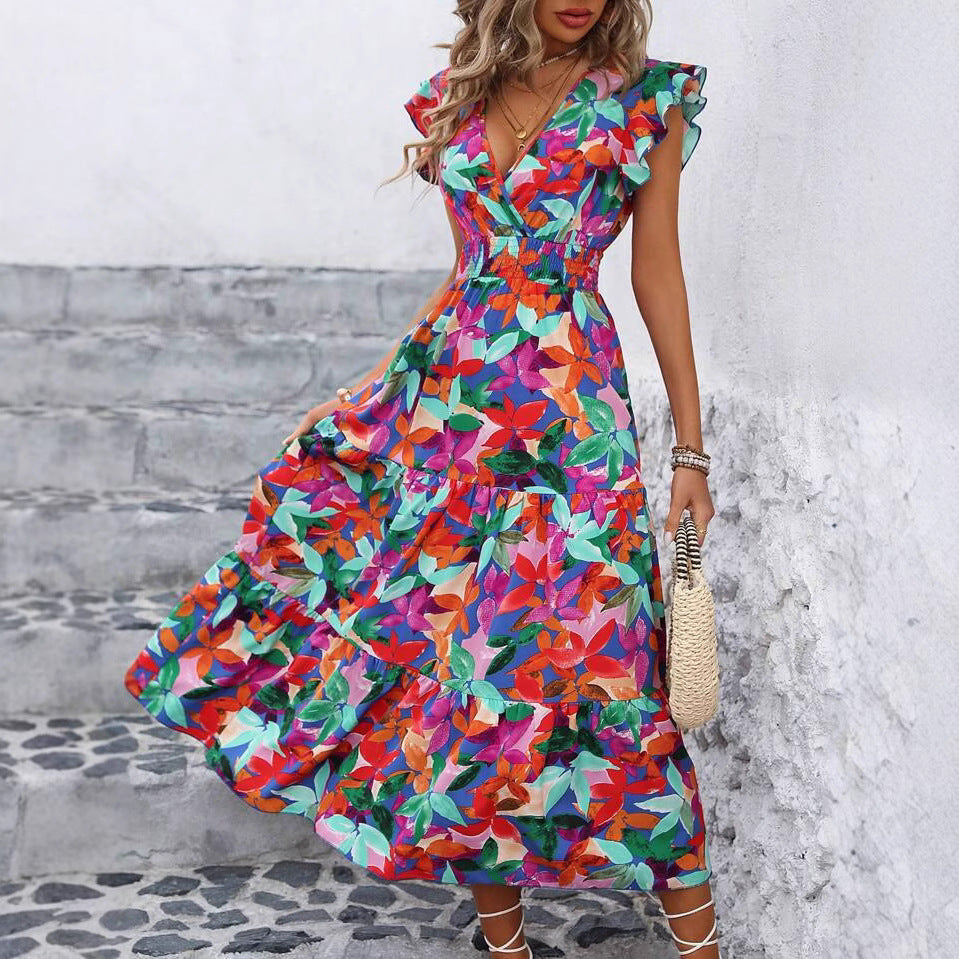 Dame Vibrant Garden Party Maxikjole Stilla