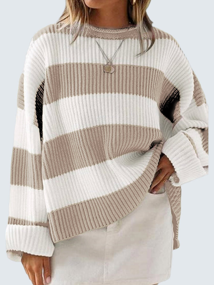 Dame elegant oversized pullover Stilla