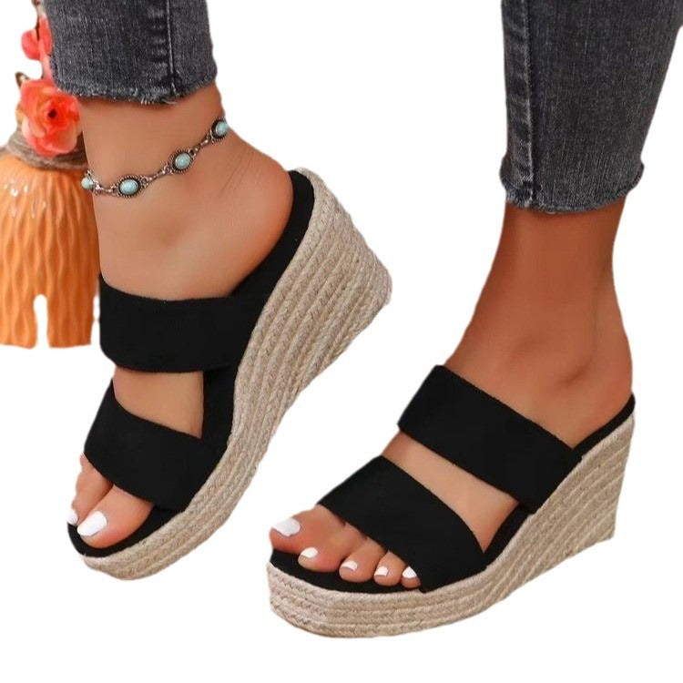 Dame Casual Wedge Sandaler Stilla