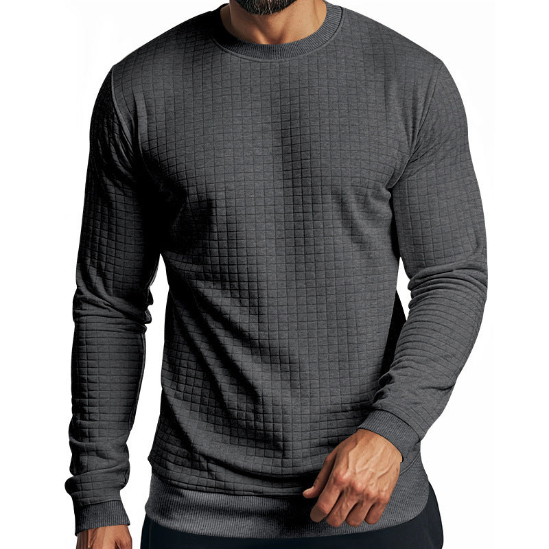 Herrer struktureret langærmet pullover Stilla