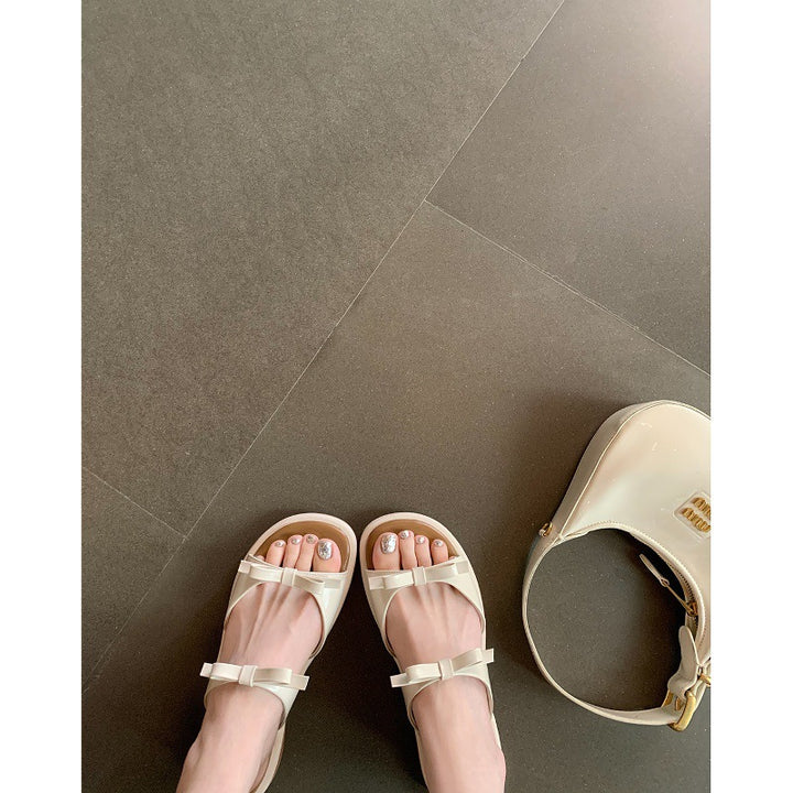 Dame justerbare Slingback flade sandaler Stilla