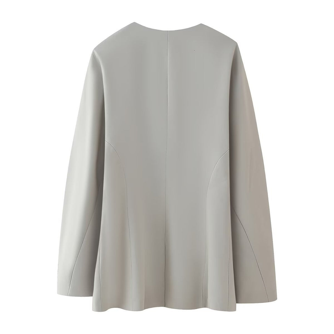 Femme Moderne Asymmetrisk Blazer Stilla