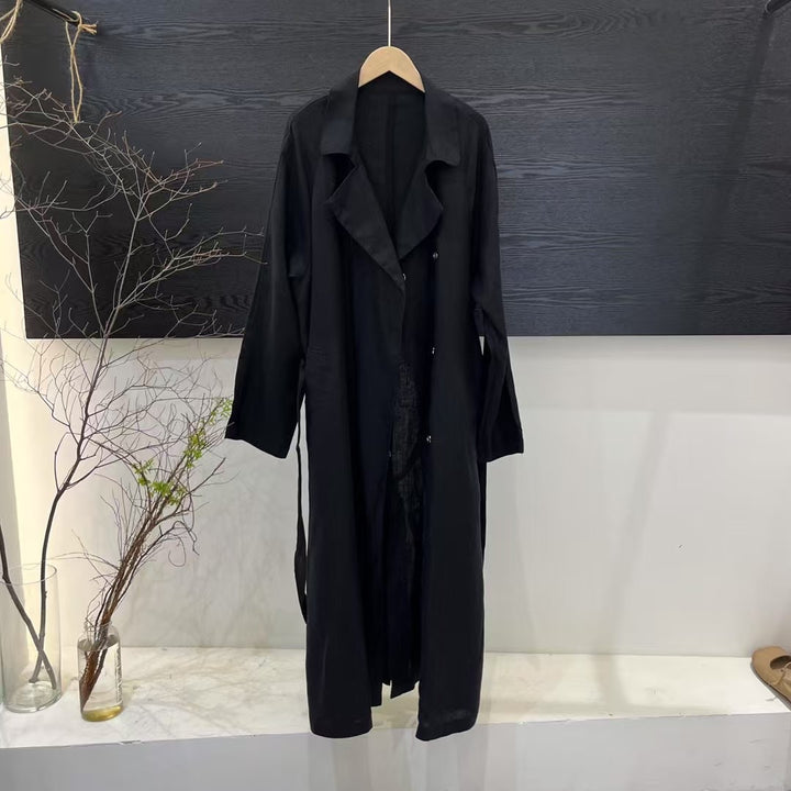 Dame Linned Trenchcoat Stilla