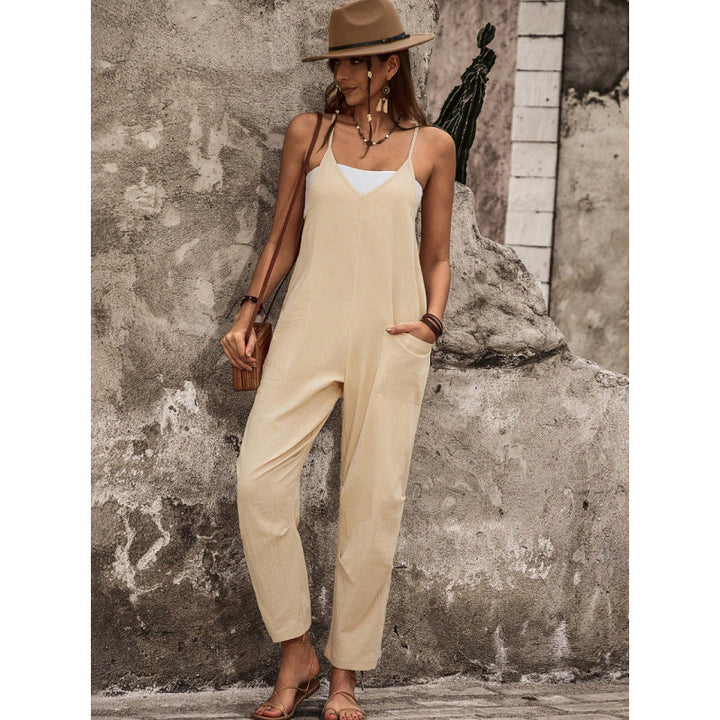 Dame Relaxed Fit Justerbare Stropper Overall Stilla