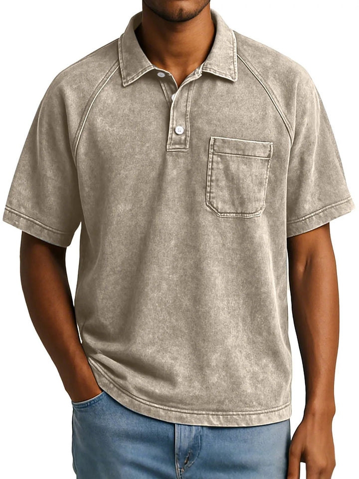 Herrer Fritid Vintage Polo Shirt Stilla