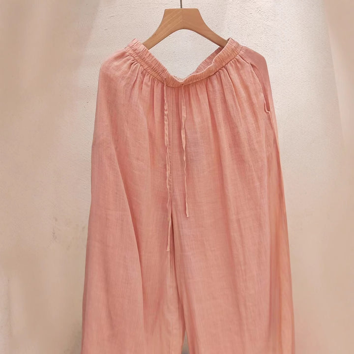 Femme Letvægts Høj Talje Afslappet Fit Culottes Stilla