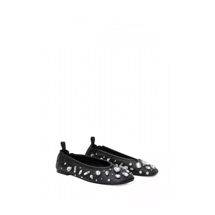 Femme med strass dekorerede ballerinaer Stilla