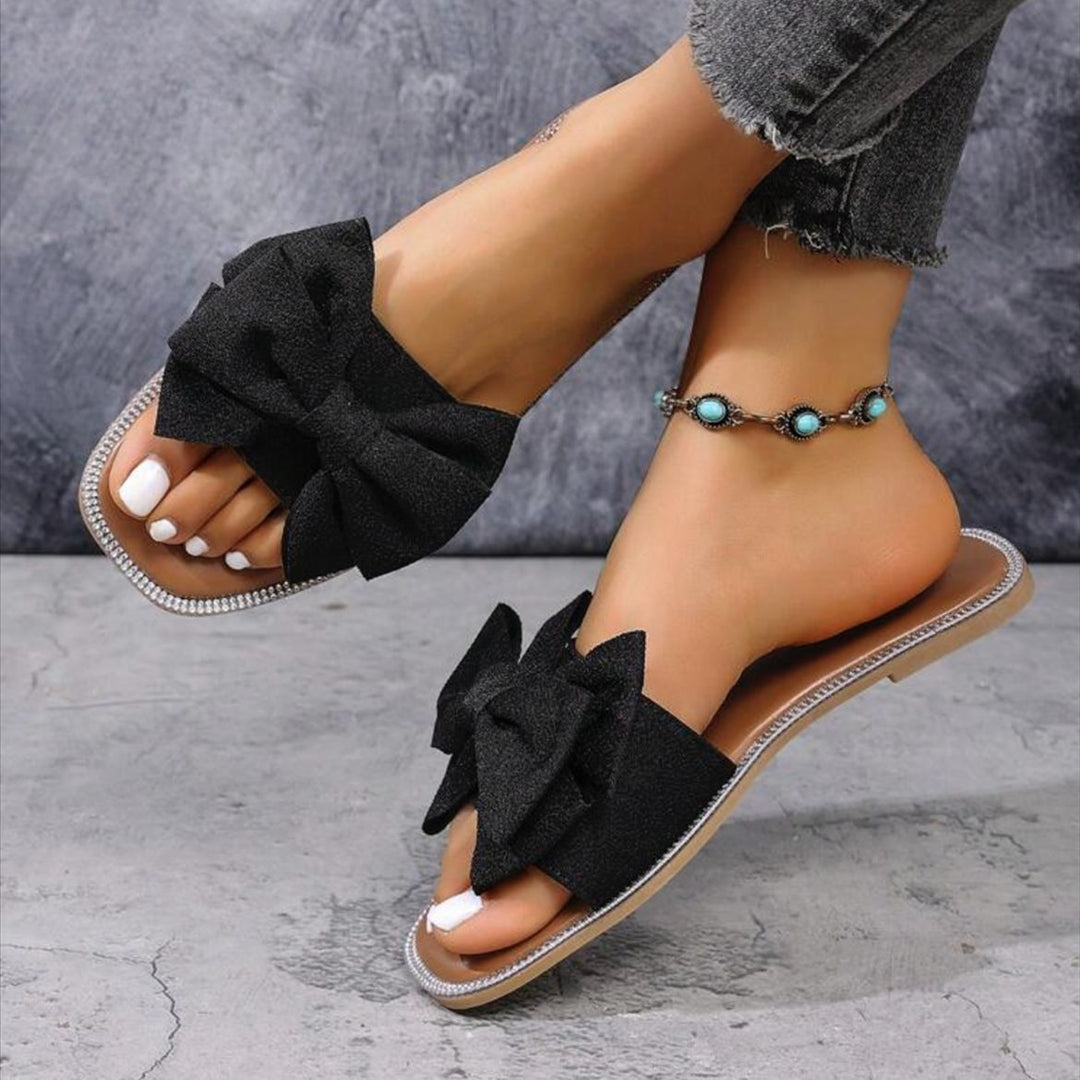 Dame Bue-Accent Rutscher Sandaler Stilla