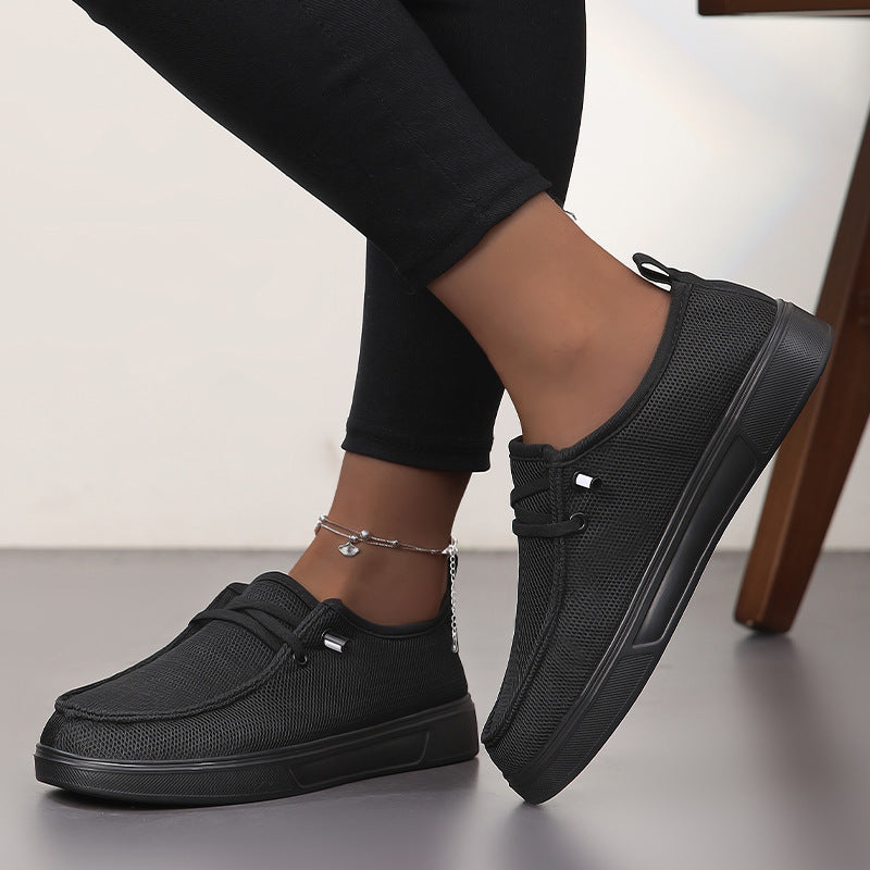 Herrer Åndbare Mesh Fritidssneakers Stilla