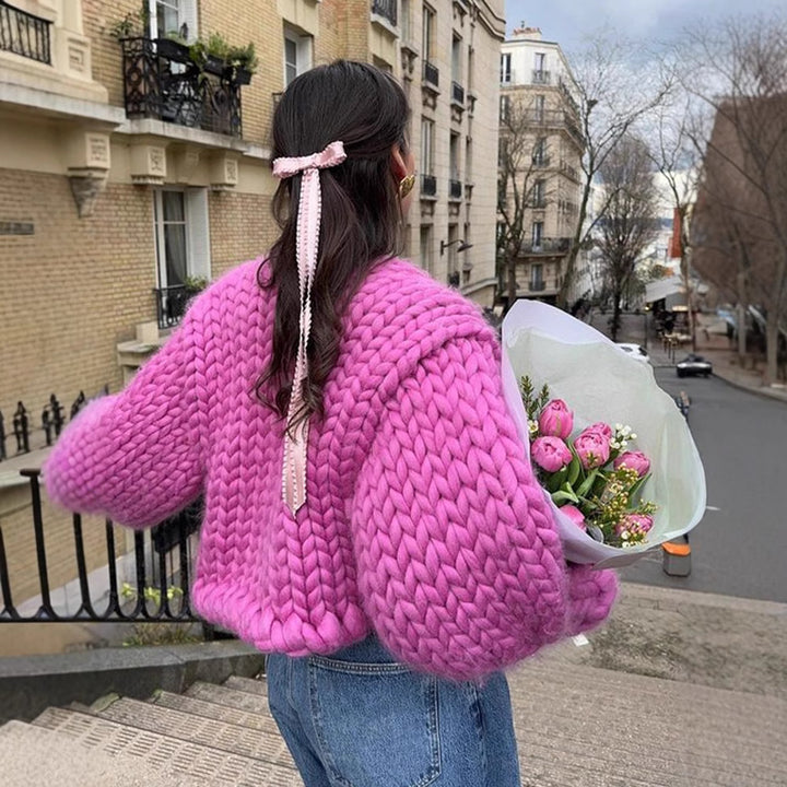 Dame Chunky Cardigan Stilla