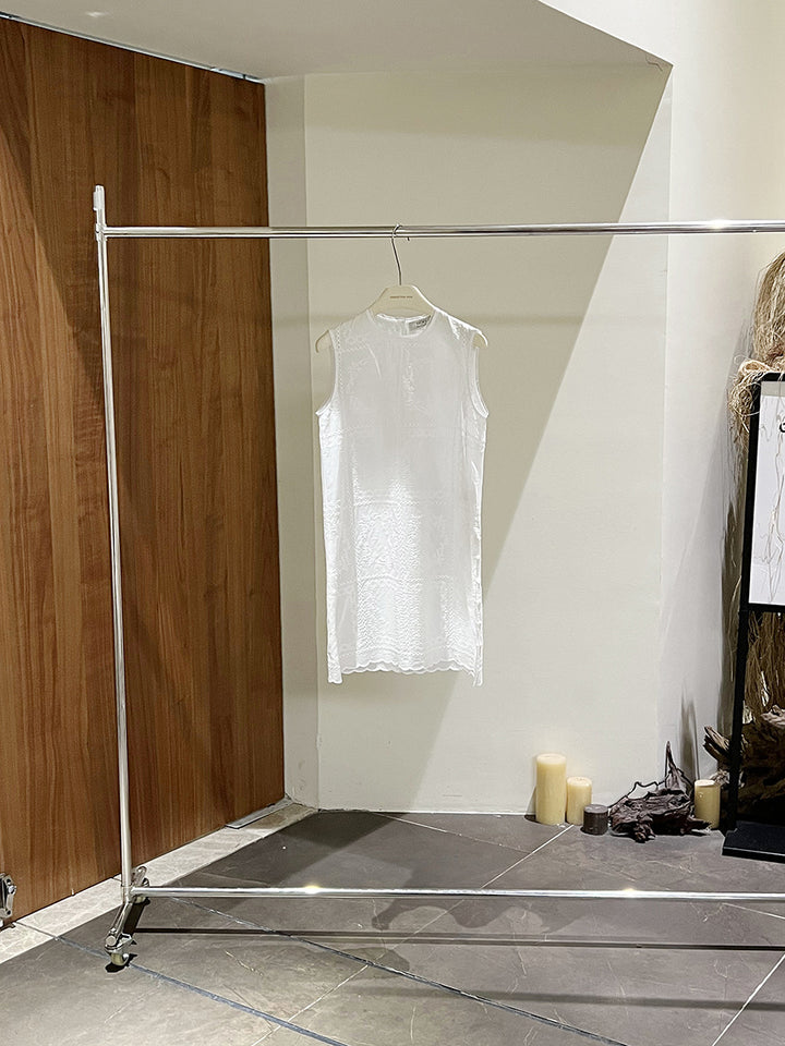 Dame ærmeløs top med fin struktur og elegant design Stilla