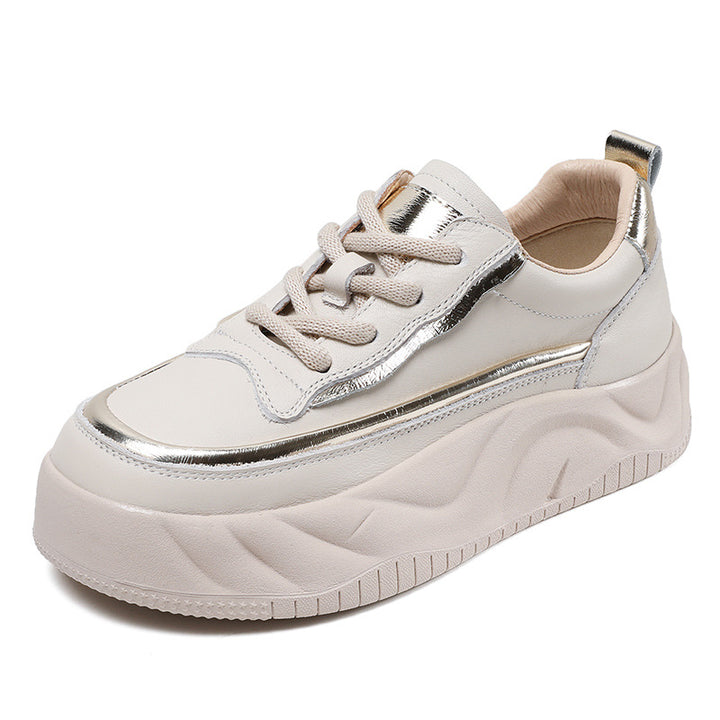 Dame Stilfulde Hævede Platform Sneakers Stilla