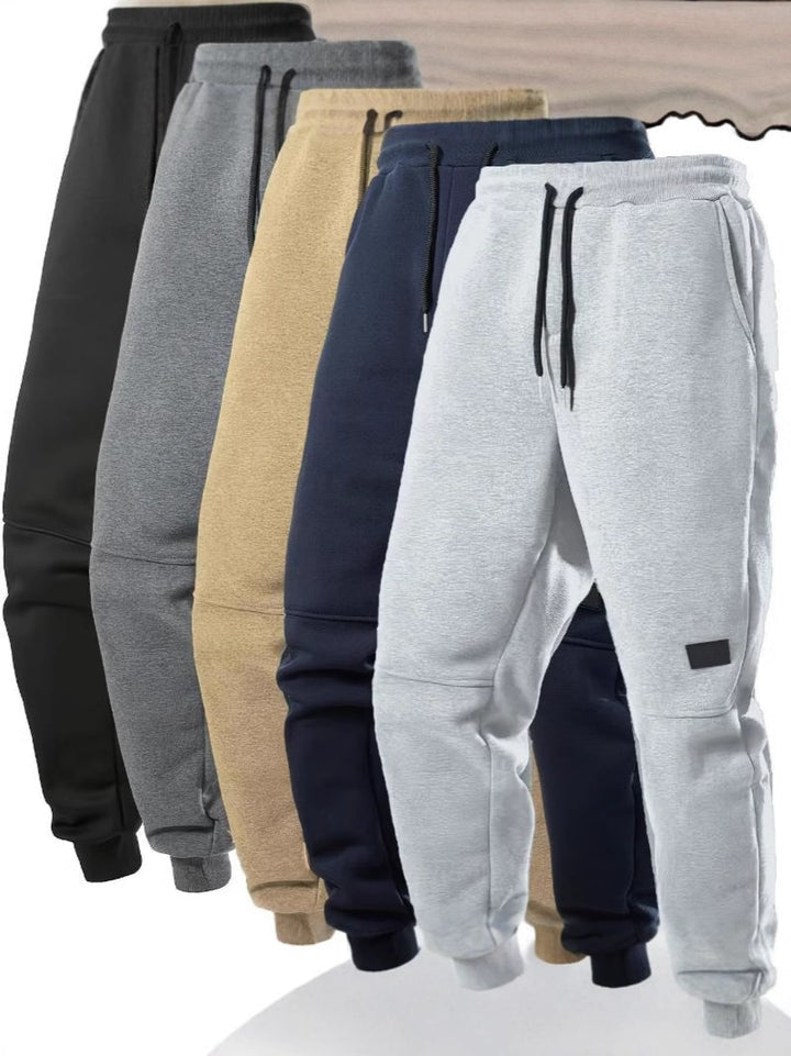 Kvinders komfortable Slim-Fit joggers med sidelommer og elastisk talje Skovae