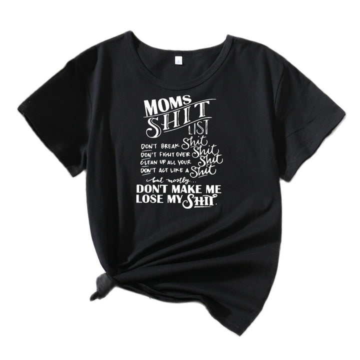 Kvinder Humoristisk Grafik Udsagn T-shirt Stilla