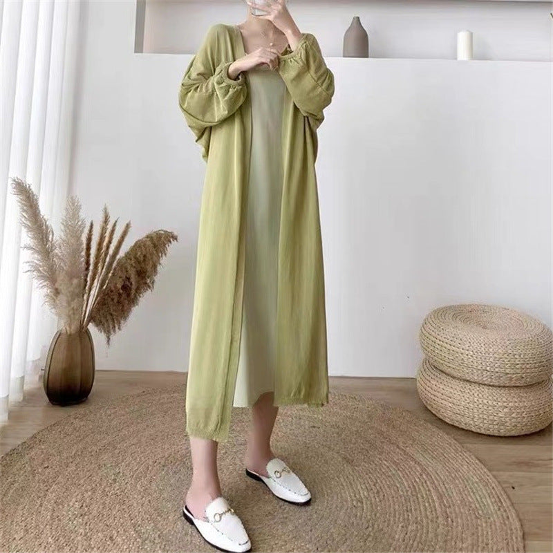 Femme Elegant Lang Duster Cardigan Stilla