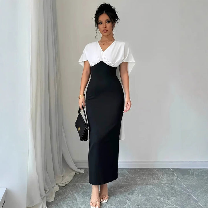 Dame Elegant og figursyet aftenkjole Stilla