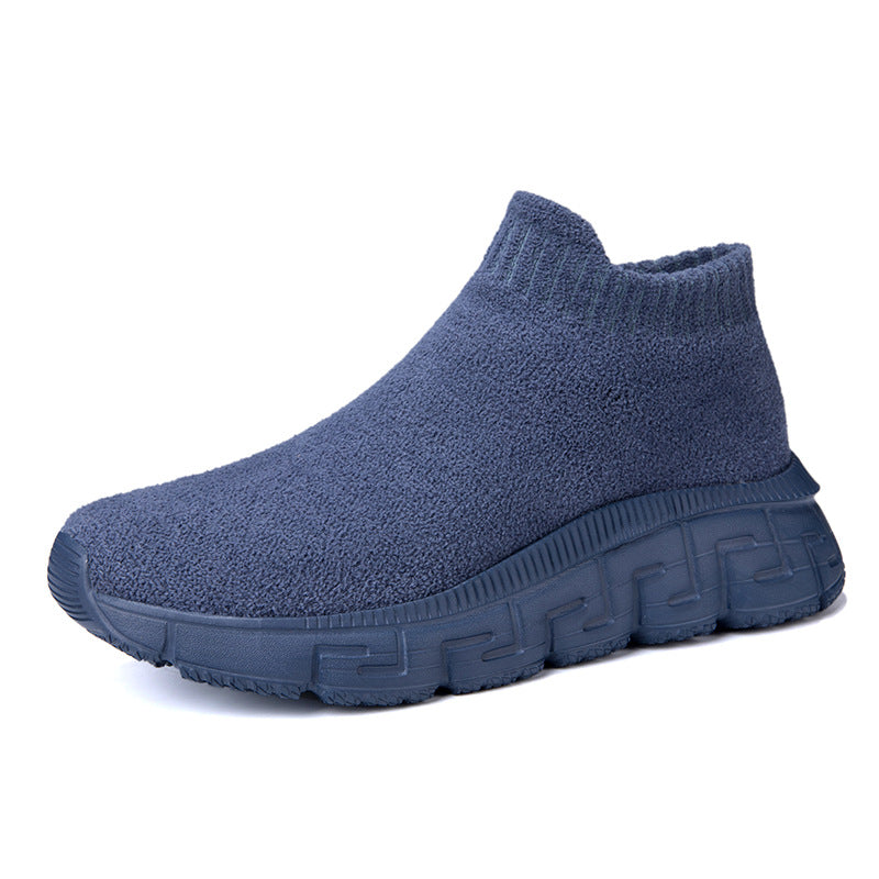 Herrer Slip-On Elastisk Ankelsko Stilla