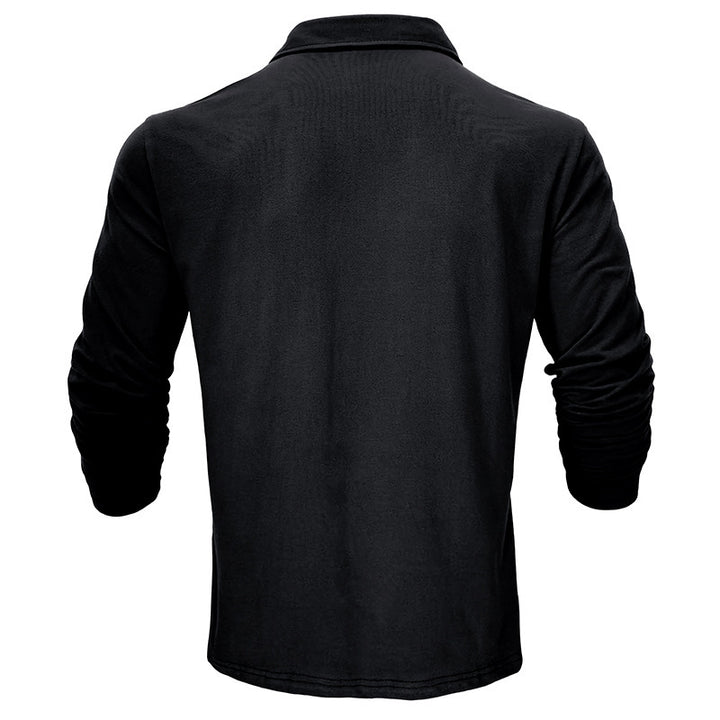 Herrer Langærmet polo shirt Stilla