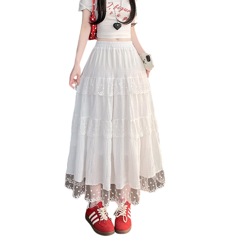Dame Lang Spids Skirt Stilla