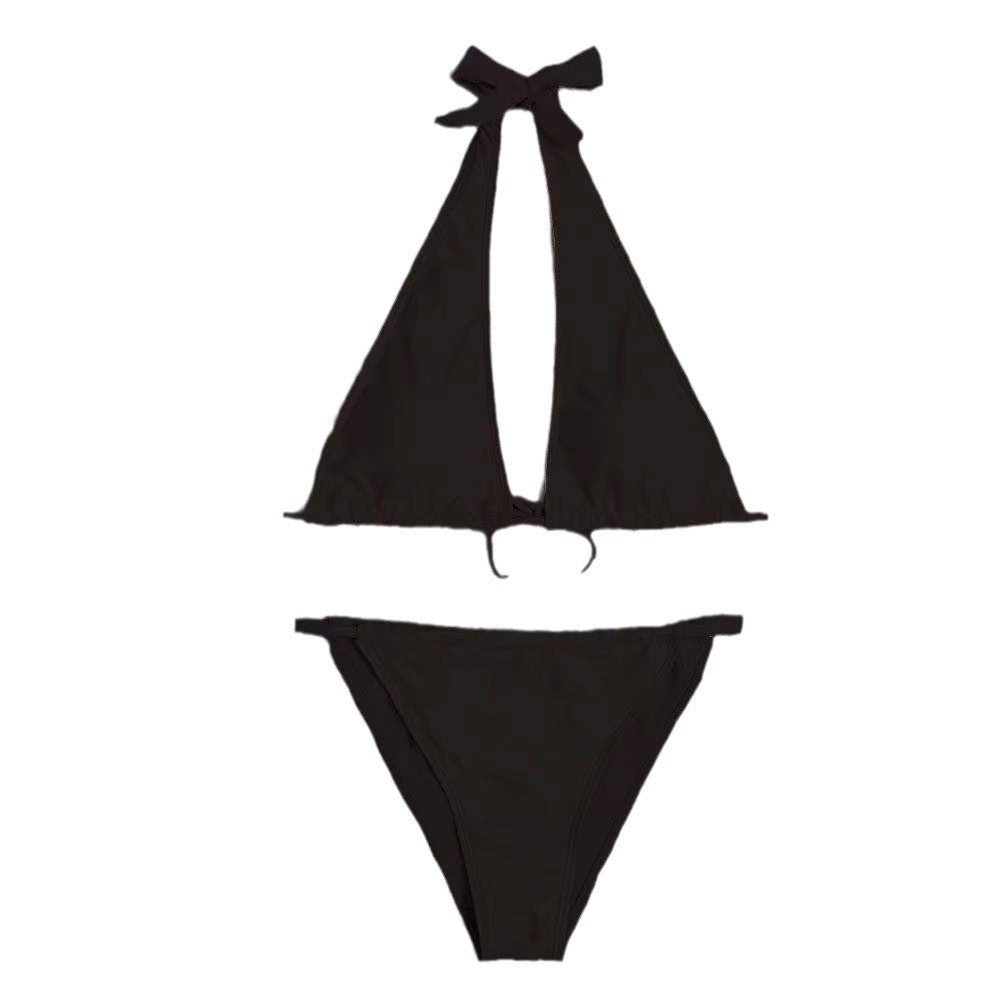 Dame bandeau-bikini med raffinerede skærmdetaljer og elegant indpakningsdesign Skovae